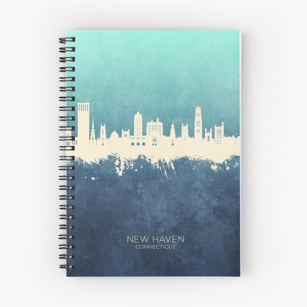 Item preview, New Haven Connecticut Skyline designed and sold by ArtPrints.