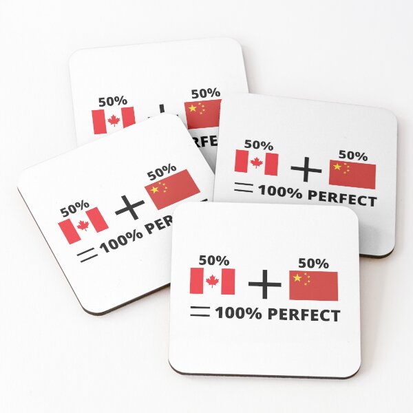 Item preview, Diseño patrimonial de doble nacionalidad: canadiense y chino designed and sold by ashdenent.