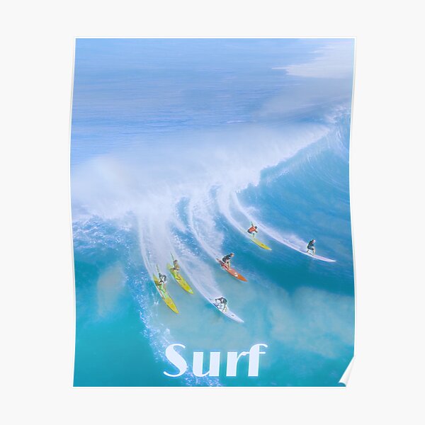 Vintage Surf Wall Art Redbubble