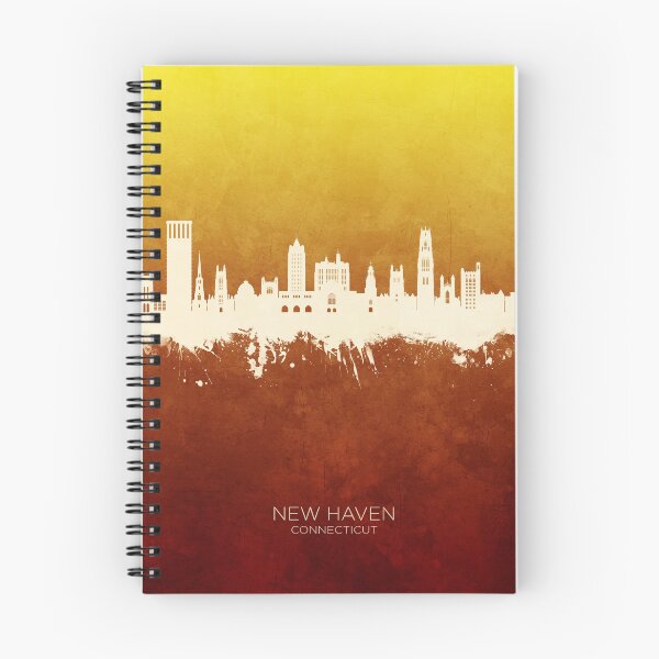 Item preview, New Haven Connecticut Skyline designed and sold by ArtPrints.