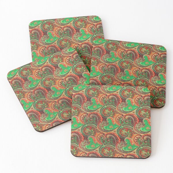 Item preview, Green Paisley Pattern designed and sold by africanvisuals.