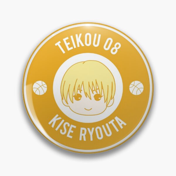 Item preview, KNB Badge - Teikou 8 Kise Ryouta designed and sold by Wishful Thinking.