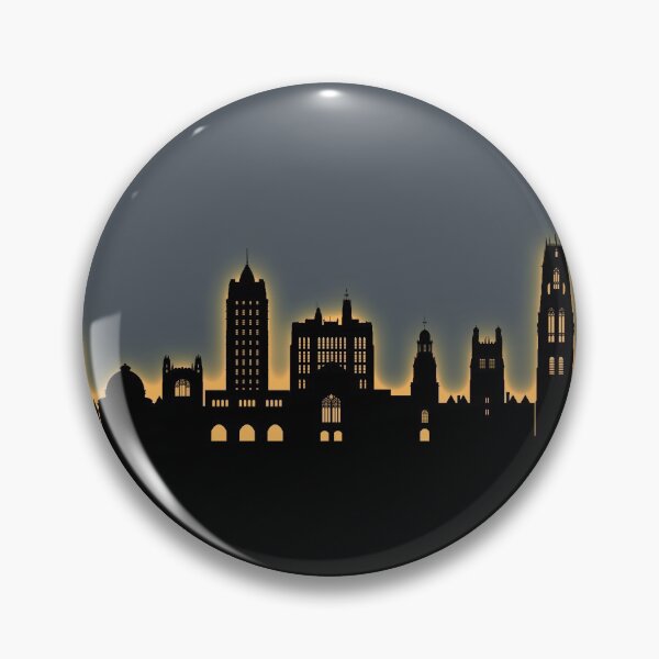 Item preview, New Haven Connecticut Skyline designed and sold by ArtPrints.