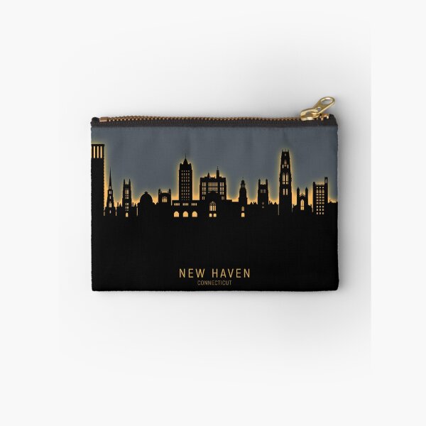 Item preview, New Haven Connecticut Skyline designed and sold by ArtPrints.