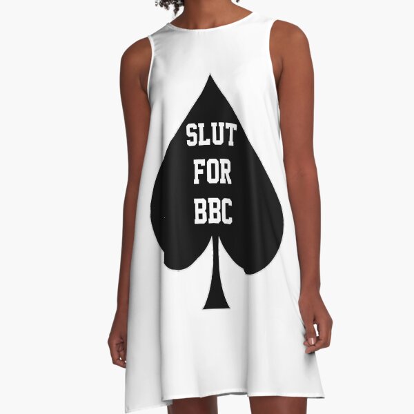 Slut For BBC- Queen Of Spades A-Line Dress