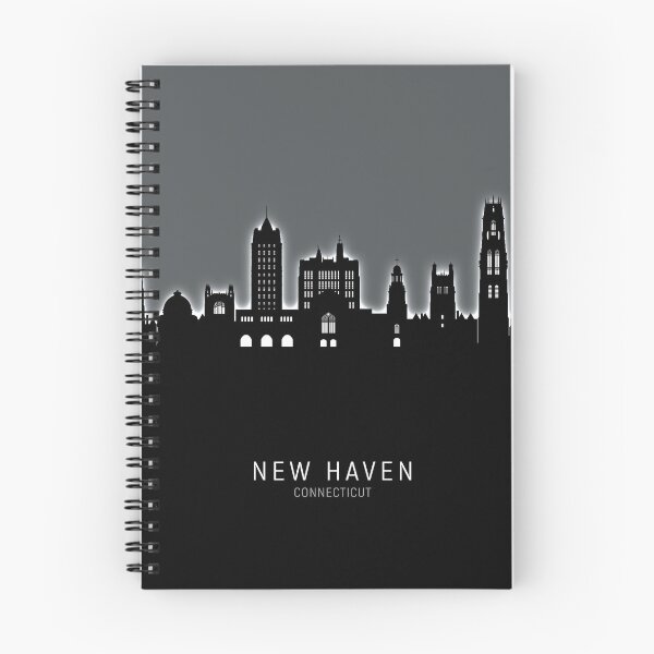 Item preview, New Haven Connecticut Skyline designed and sold by ArtPrints.