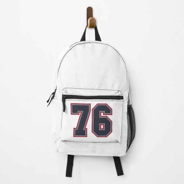 Item preview, 76 Navy Grey Red Sports Number Seventy-Six designed and sold by HelloFromAja.