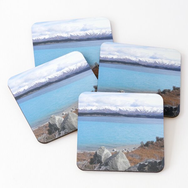 Item preview, Clouds, Snow-capped Mountains, Lake and Rugged Landscape Remarkables New Zealand designed and sold by Hanlar.