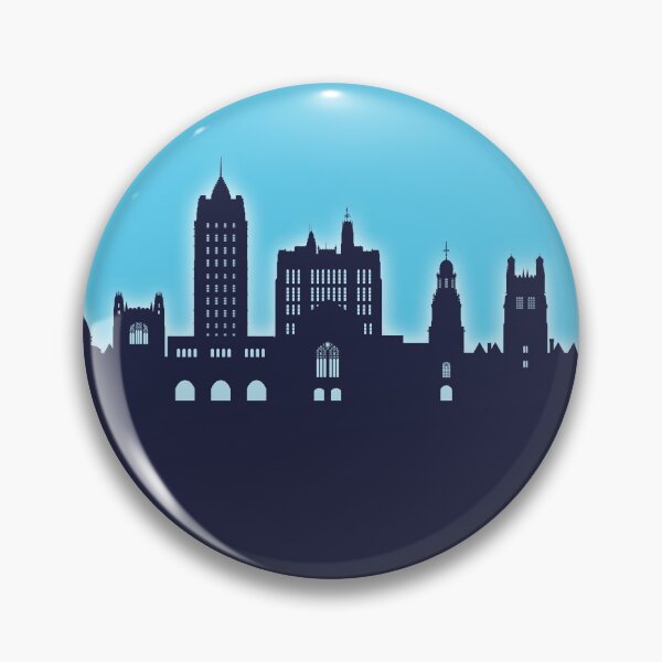 Item preview, New Haven Connecticut Skyline designed and sold by ArtPrints.