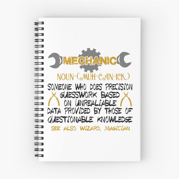 Item preview, Mechanic word meaning designed and sold by designdroplet.