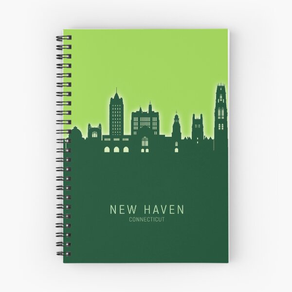 Item preview, New Haven Connecticut Skyline designed and sold by ArtPrints.