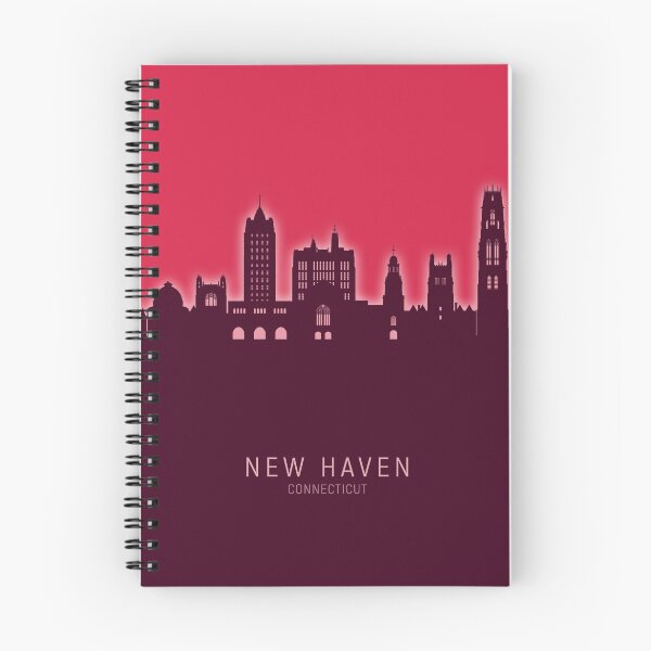 Item preview, New Haven Connecticut Skyline designed and sold by ArtPrints.