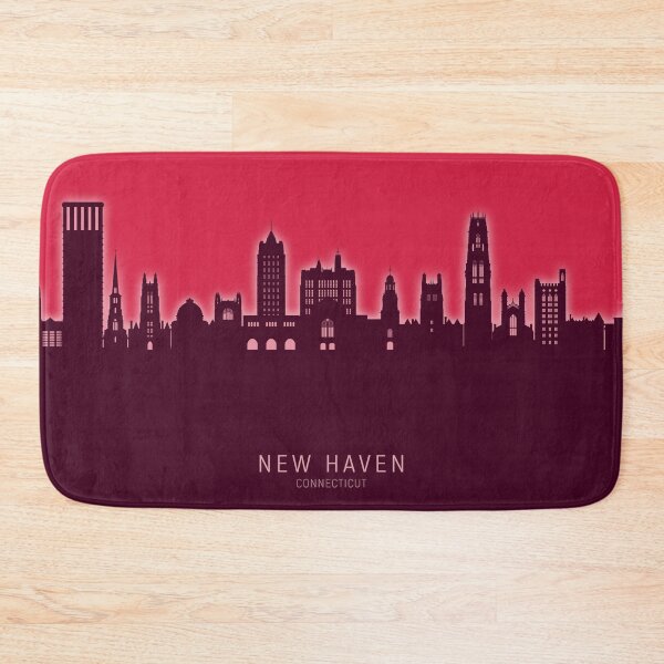 Item preview, New Haven Connecticut Skyline designed and sold by ArtPrints.