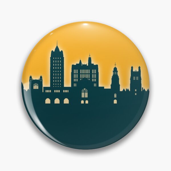Item preview, New Haven Connecticut Skyline designed and sold by ArtPrints.