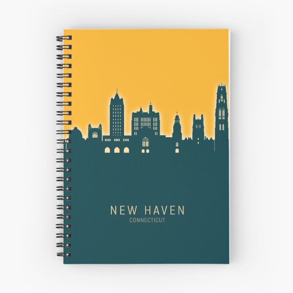 Item preview, New Haven Connecticut Skyline designed and sold by ArtPrints.