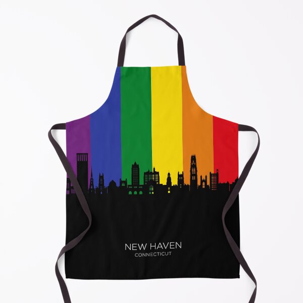 Item preview, New Haven Connecticut Skyline designed and sold by ArtPrints.