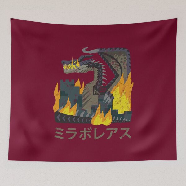Item preview, Monster Hunter World Iceborne Fatalis Kanji Icon designed and sold by StebopDesigns.