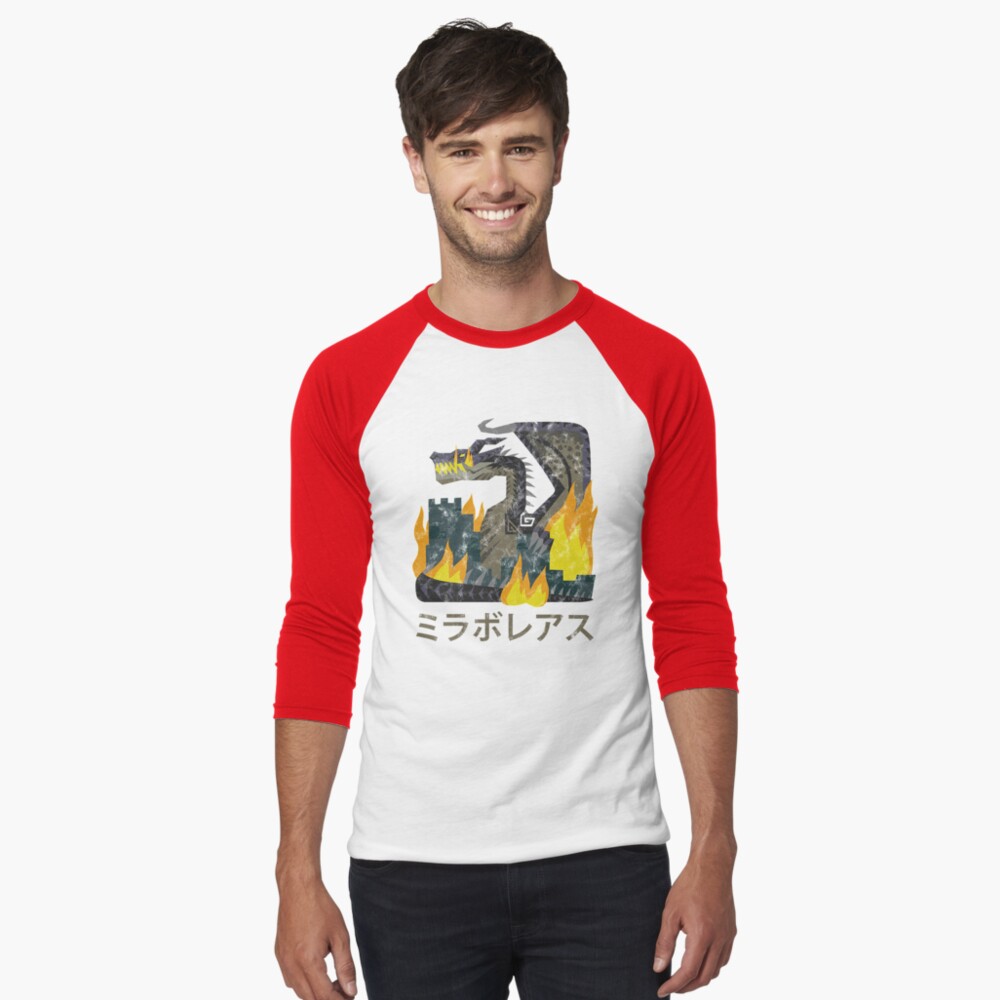Item preview, Baseball ¾ Sleeve T-Shirt designed and sold by BrotherOfPerl.