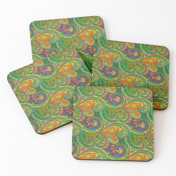 Item preview, Colorful Paisley Pattern designed and sold by africanvisuals.