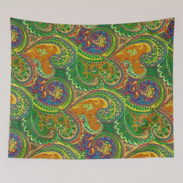 Item preview, Colorful Paisley Pattern designed and sold by africanvisuals.