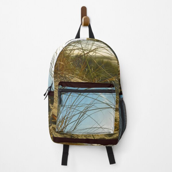 Item preview, Sandy beach with dune grass designed and sold by Claudia-Evans.
