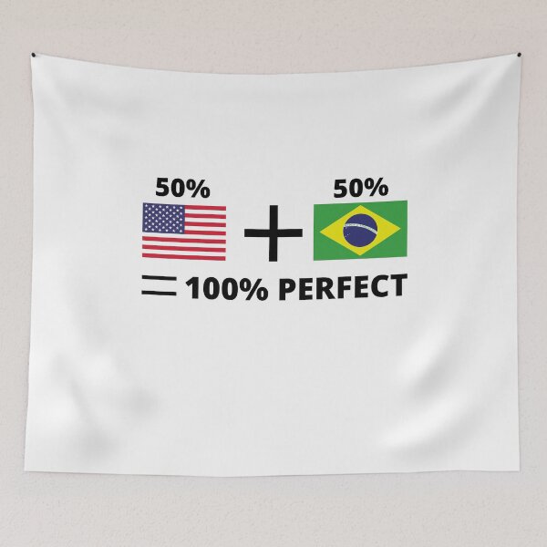 Item preview, Dual nationality heritage design- American and Brazil designed and sold by ashdenent.