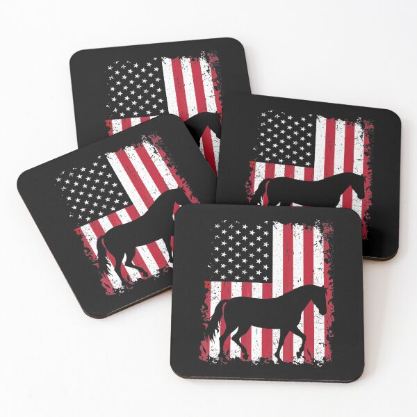 Item preview, Horse 4th Of July American USA Flag Patriotic Funny Horse Animal Lover designed and sold by EmilyPippin.