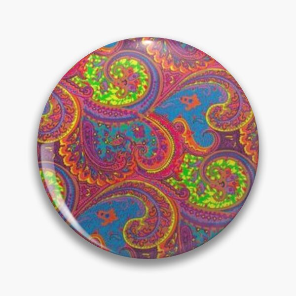 Item preview, Bright Pink Paisley Pattern designed and sold by africanvisuals.