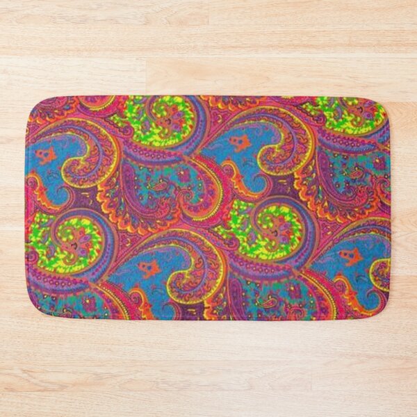 Item preview, Bright Pink Paisley Pattern designed and sold by africanvisuals.