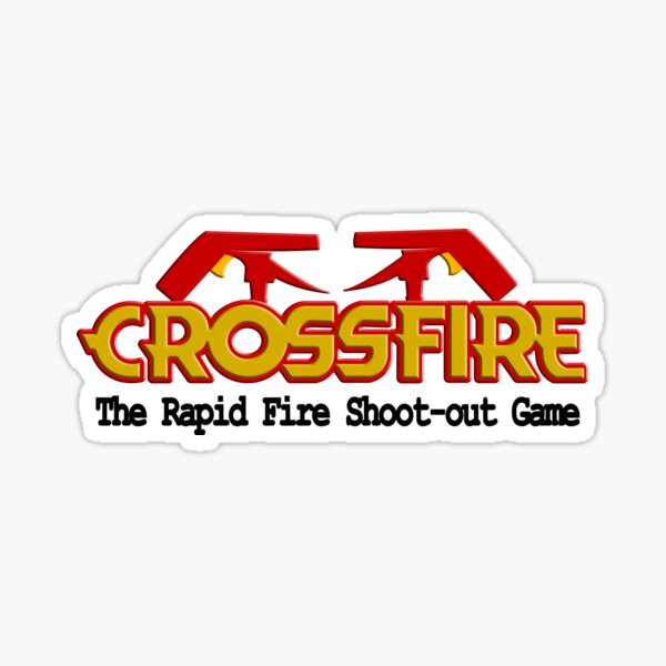 Crossfire Stickers Redbubble - crossfire roblox police cover yt