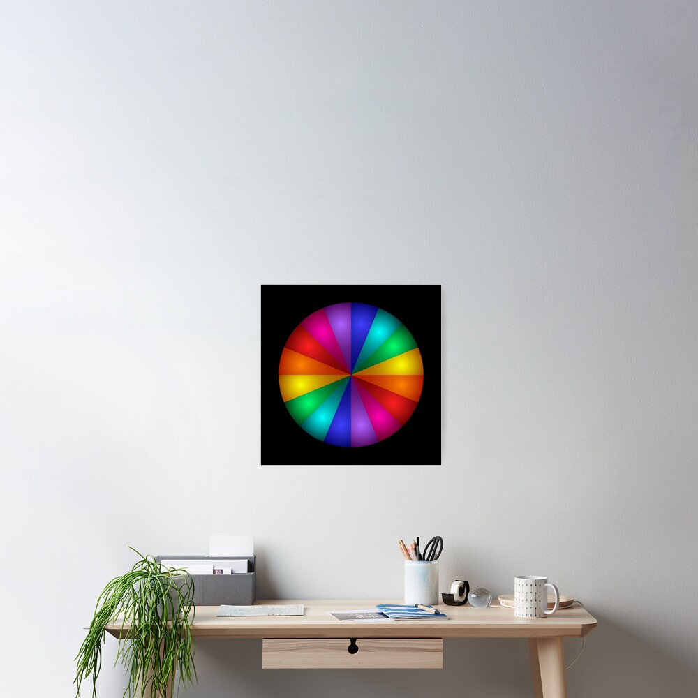 Color Me Rainbow Poster