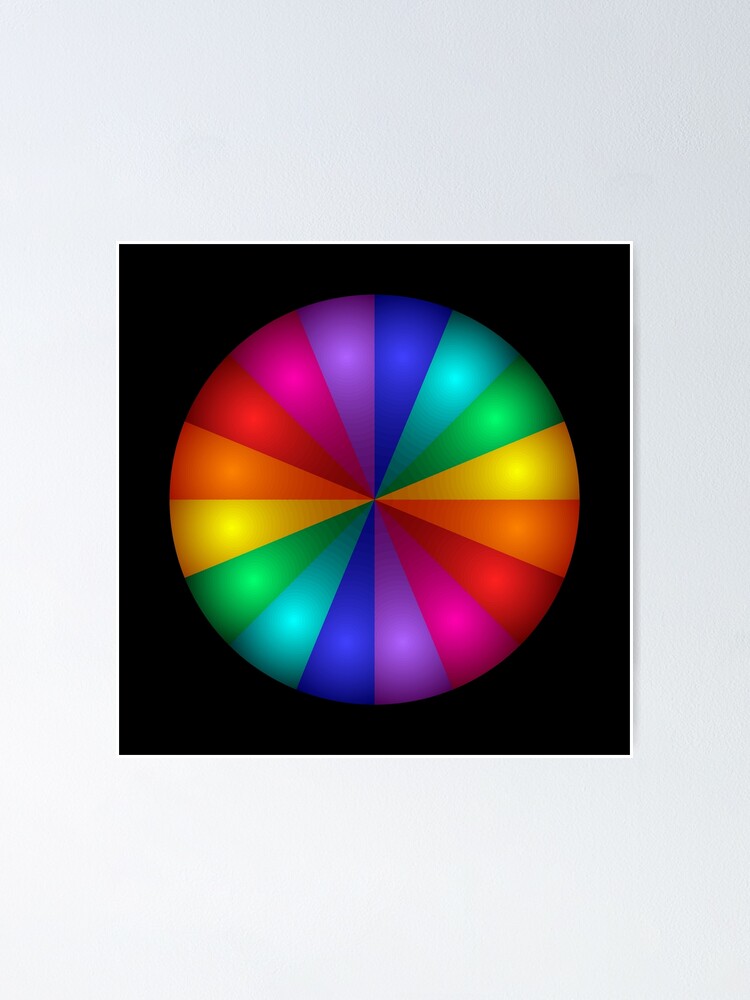 Alternate view of Color Me Rainbow Poster