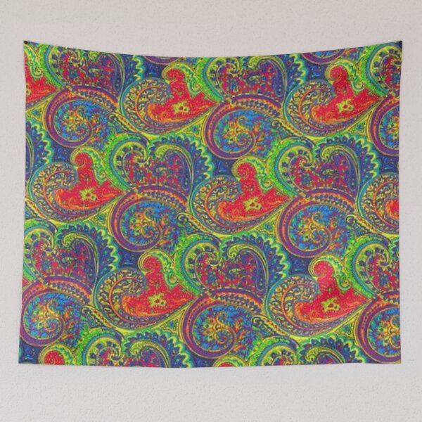 Item preview, Colorful Paisley Pattern designed and sold by africanvisuals.