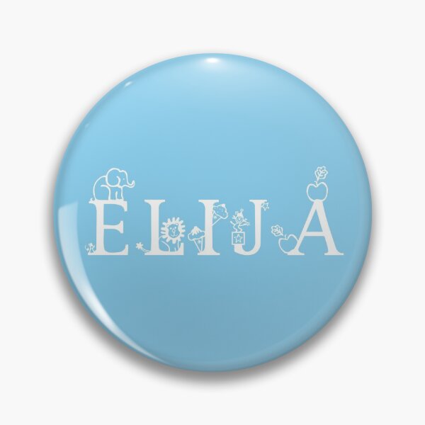 Item preview, Elijah boy name designed and sold by urockdesigns.