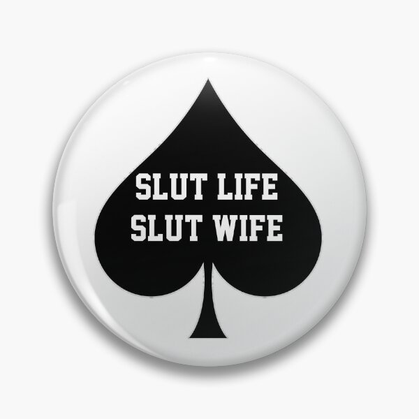 Item preview, Slut Life Slut Wife- Queen Of Spades designed and sold by CoolApparelShop.