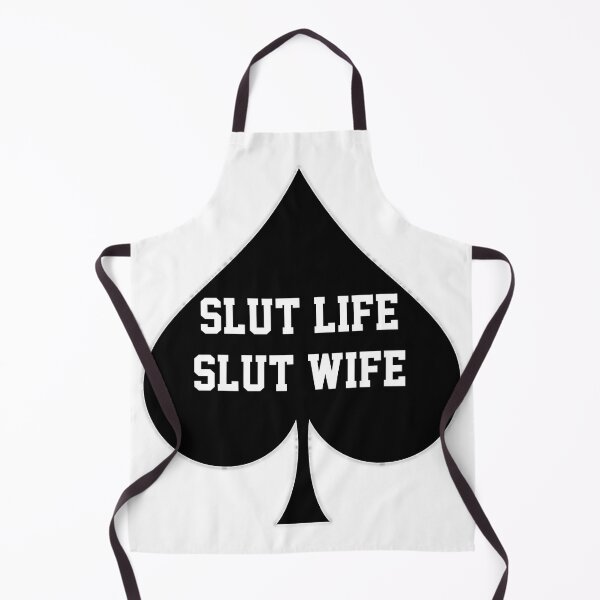 Item preview, Slut Life Slut Wife- Queen Of Spades designed and sold by CoolApparelShop.