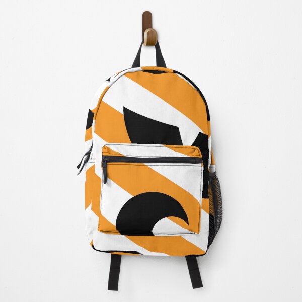Item preview, "Dreamsicle" Chevron Jack O'Lantern - Halloween- Pumpkin, Orange, Black, All Hallows Eve, Simple, Contemporary designed and sold by CanisPicta.