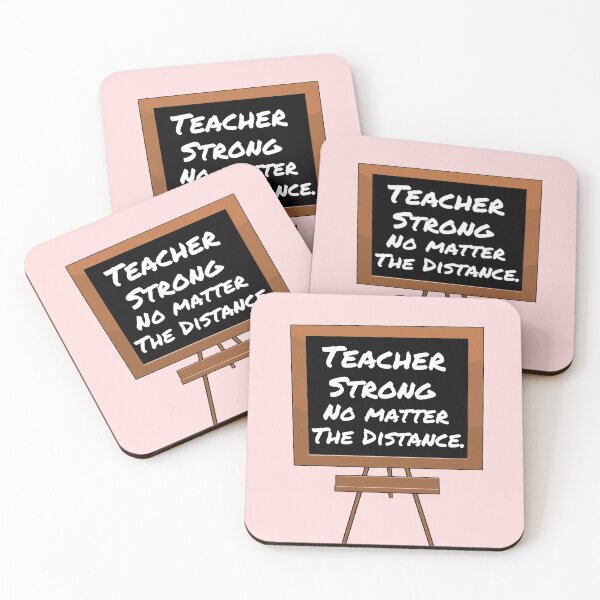 Item preview, Teacher Strong No Matter The Distance designed and sold by Zaibo.