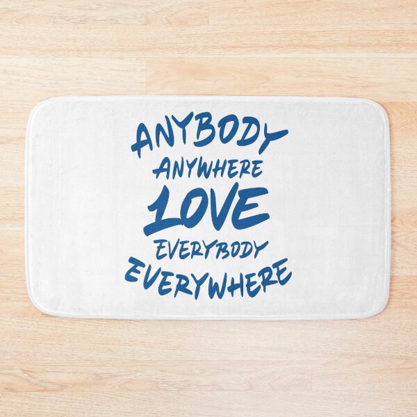 Item preview, Anybody anywhere love everybody everywhere designed and sold by Zagach Letters.