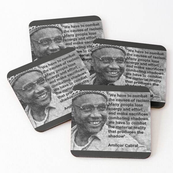 Item preview, Amilcar Cabral - "Combat the causes of racism" designed and sold by Tony Cisse.