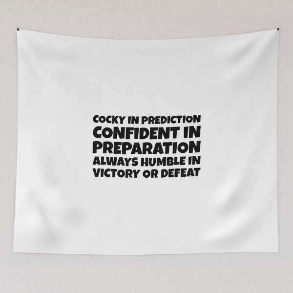 Item preview, Cocky In Prediction Confident In Preparation designed and sold by greenchimp.