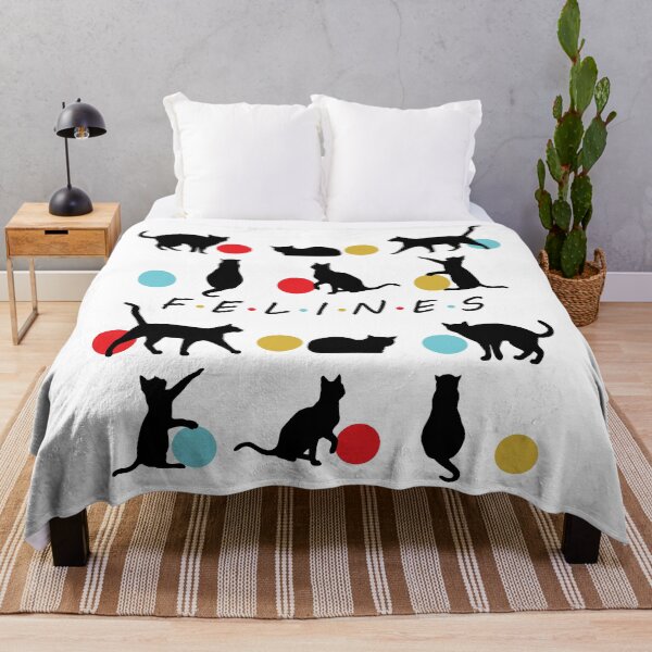 Item preview, Cutest Ever - Feline Silhouette Friends designed and sold by RamiBeans.