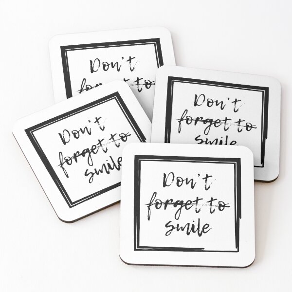 Item preview, Quote Joker Don't Forget To Smile - black designed and sold by AlexTheRieur.