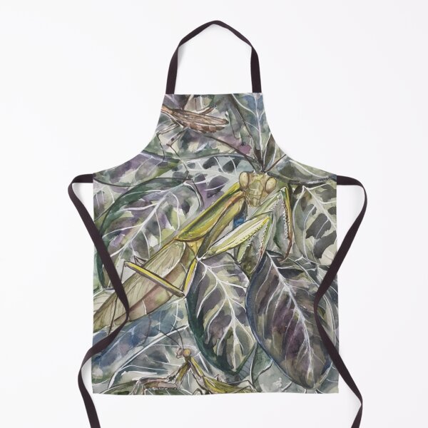 Item preview, Mantis and Maranta Watercolour camouflage designed and sold by Liz HL Art Shop.