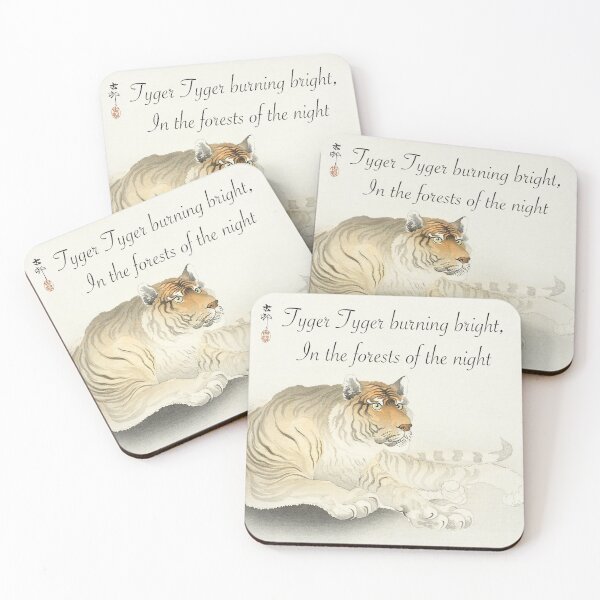 Item preview, William Blake Tyger Tyger  designed and sold by DesignsofNote.