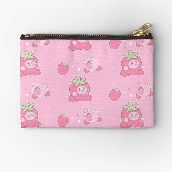 Kirby Summer Fresh Strawberry Dream Zipper Pouch