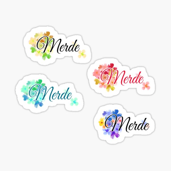 Aperçu de l'œuvre Merde - Sticker Pack créée et vendue par ViridianWonders.