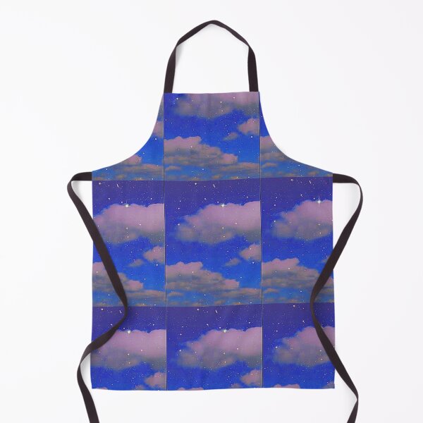 Item preview, Glittery blue clouds pattern designed and sold by DijaOutlet.