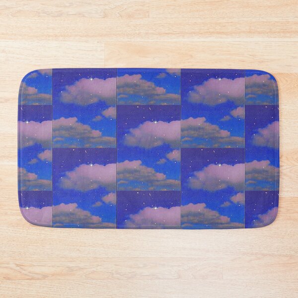 Item preview, Glittery blue clouds pattern designed and sold by DijaOutlet.