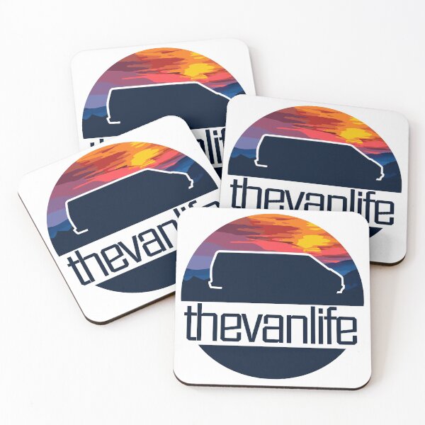 Item preview, The Van Life Sunset designed and sold by robnoble.